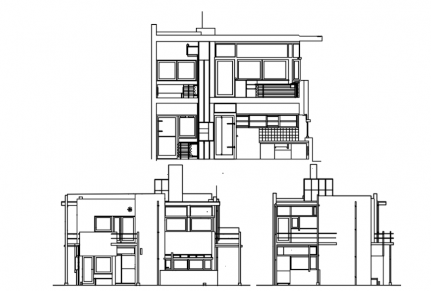 Autocad file of sheroder house detail