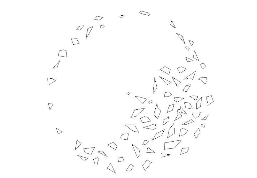 Autocad file of tree 2d cad block