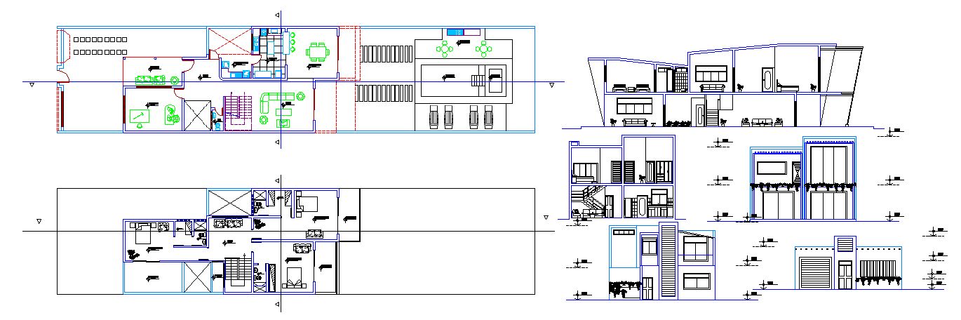 Modern Bungalows Design