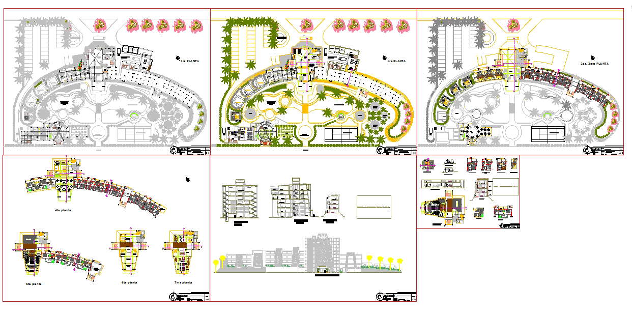 4 Star Hotel DWG