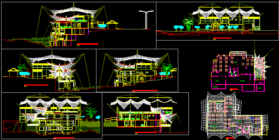 Restaurant Floor Plan Designs with Layout Drawings