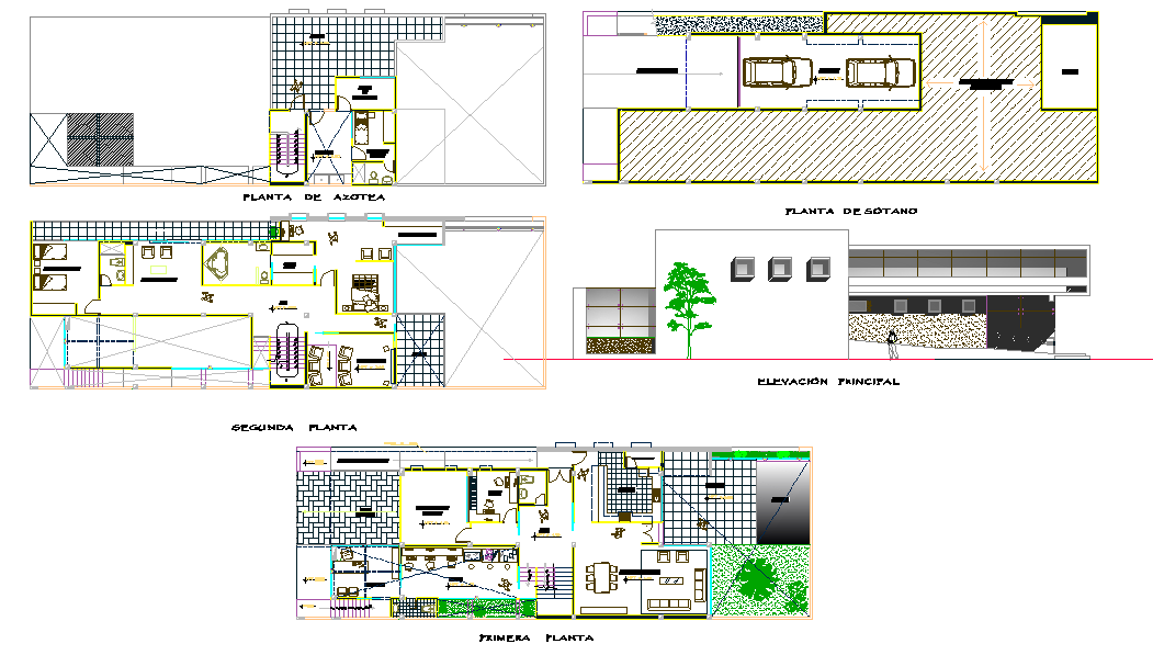 House Detail plan Design