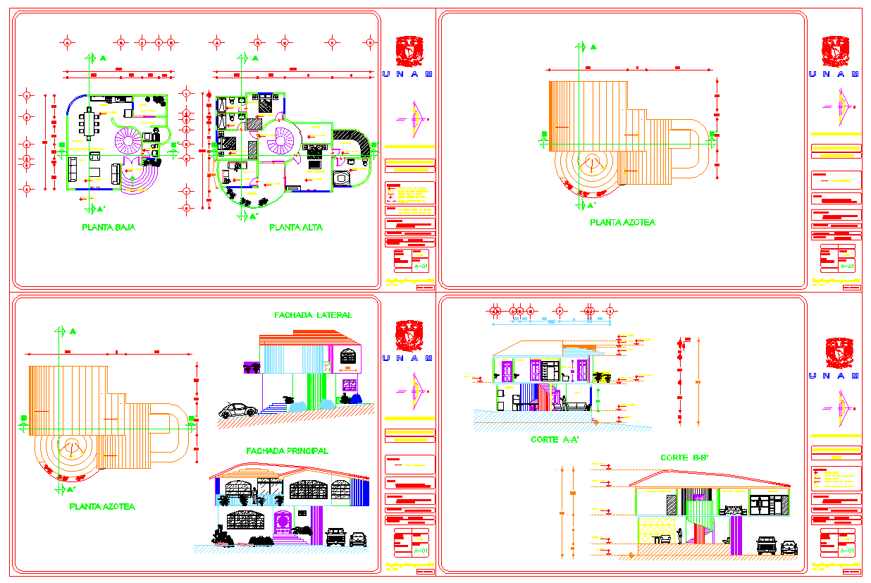 Modern Bungalows plan