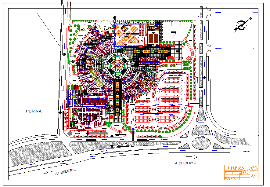 Commercial Complex lay-out