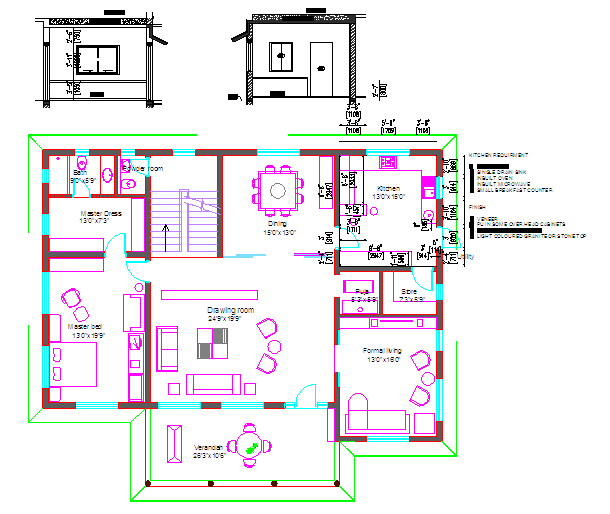Floor House Lay-out 