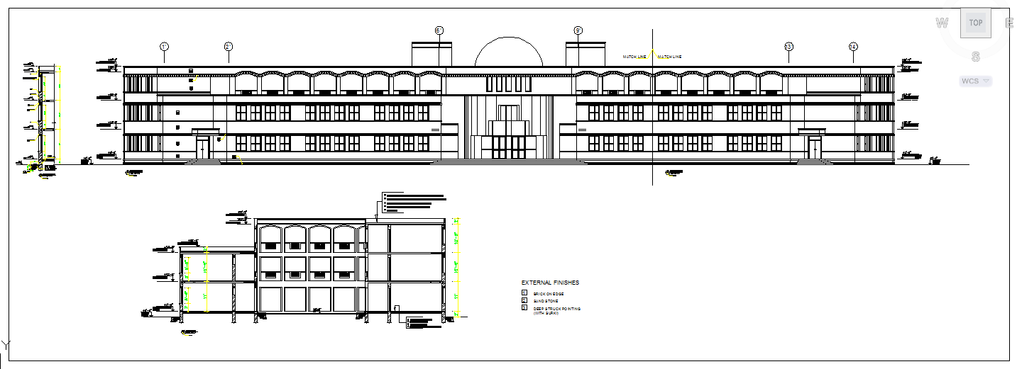 School Elevation design