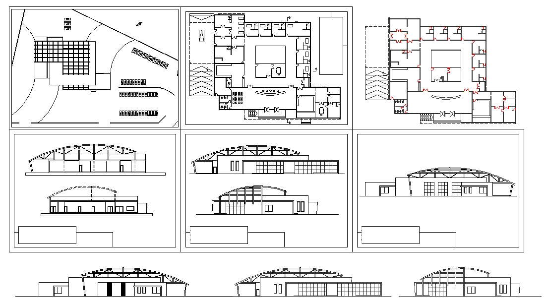 Clinic Plan and Elevation Detail