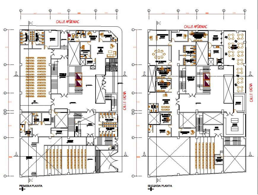 Big Conference Area & Hall Detailing | AutoCAD DWG File