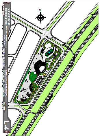 business convention center dwg file