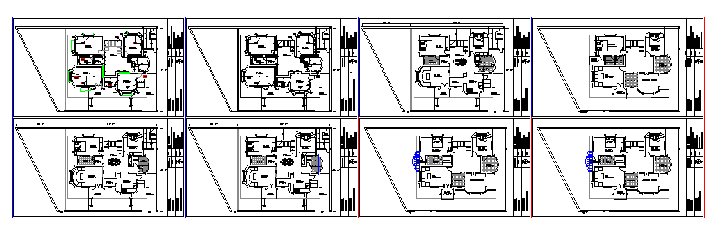 Modern Bungalows Lay-out