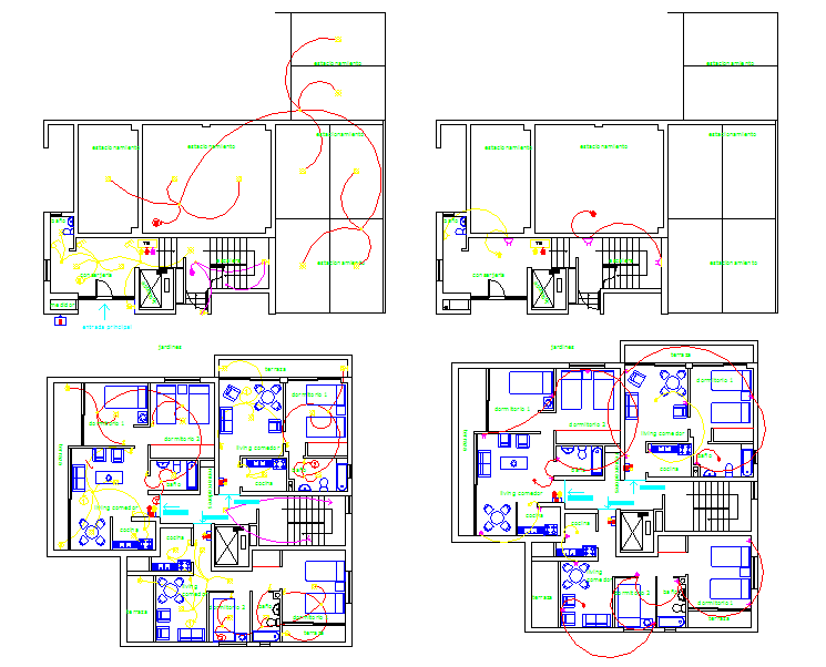 Electric Lay-out plan detail