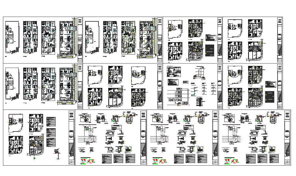 Collage Hostel Lay-out