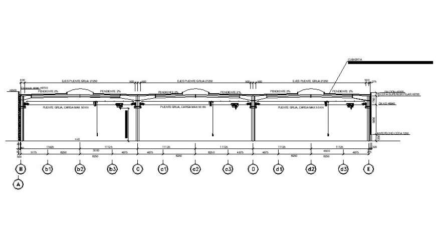 CAD drawings details of bridge structure autocad software file