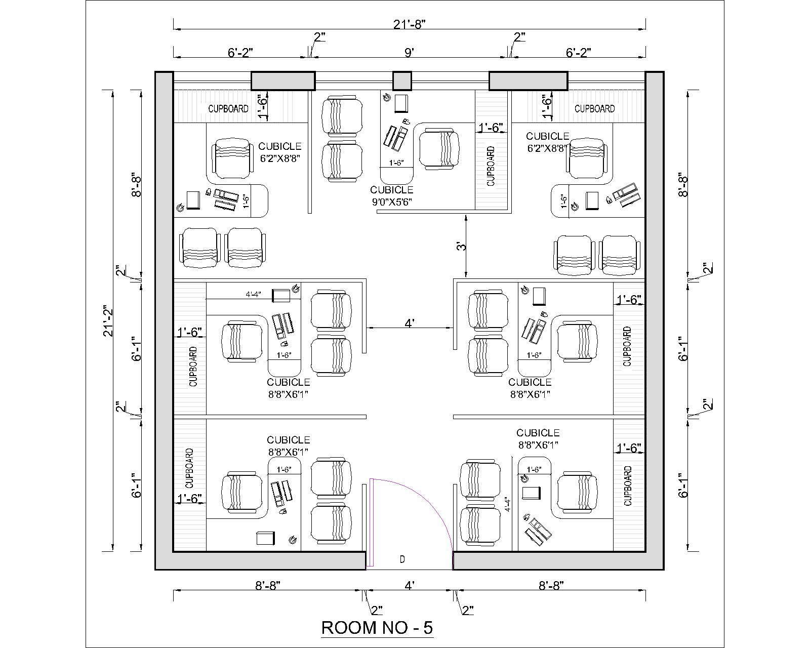 cad drawing Residential Building