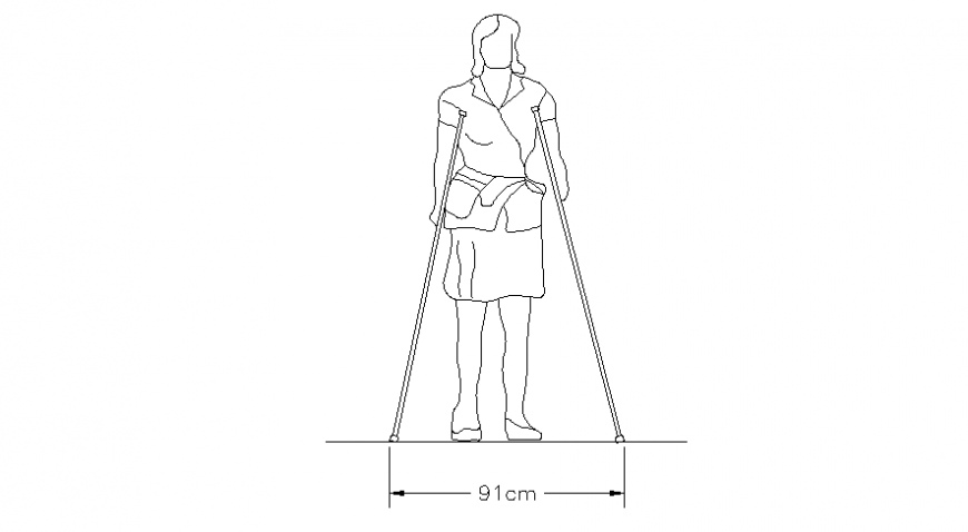 CAd 2d drawings details of people units blocks dwg file