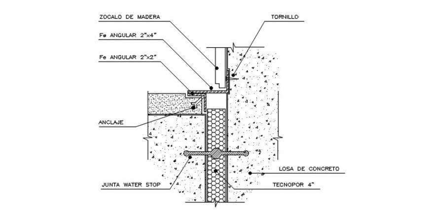 CAD 2d view structural blocks of concreting work dwg file