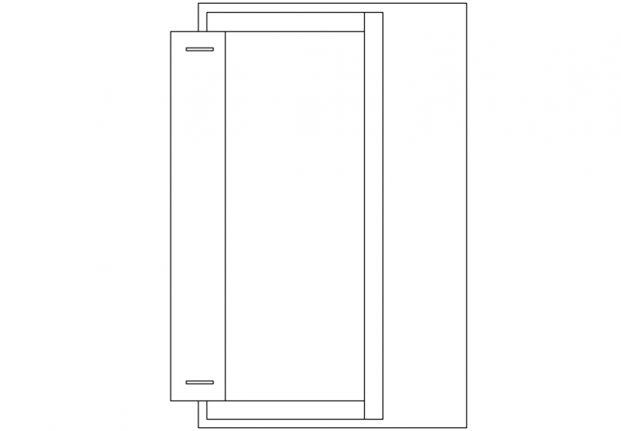 CAd drawings details of  printer   unit