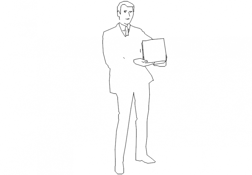 CAd drawings details of magazines  people