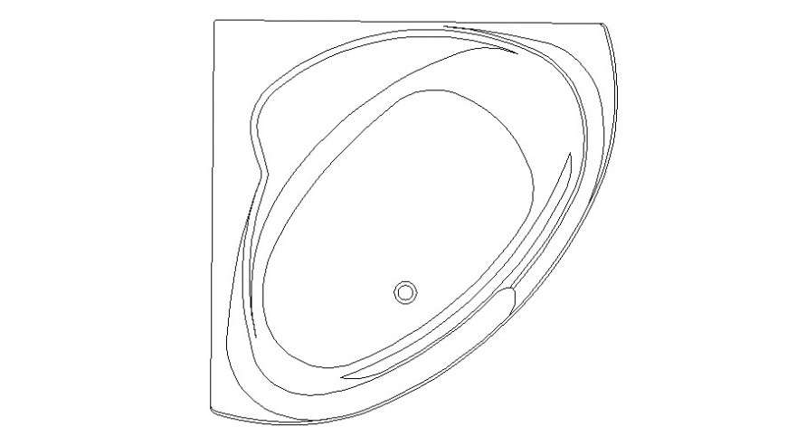 CAd drawings details of top view of washroom  wash basin
