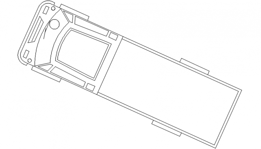 CAd drawings details of truck