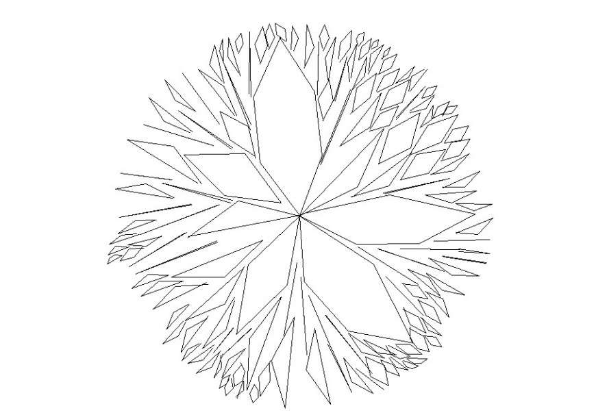 cad model of tree plan