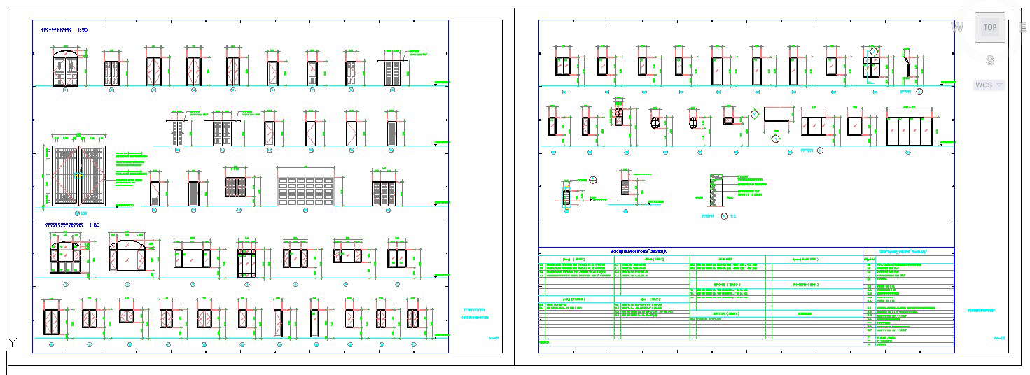 Door & Windows Design Block