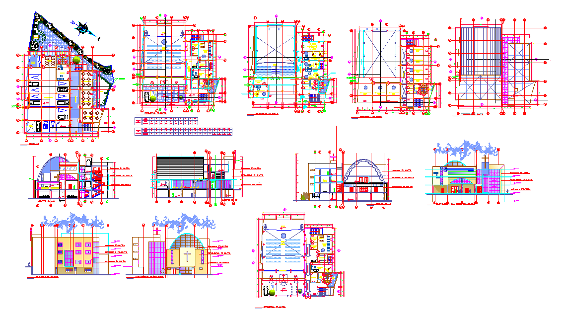 Church design detail