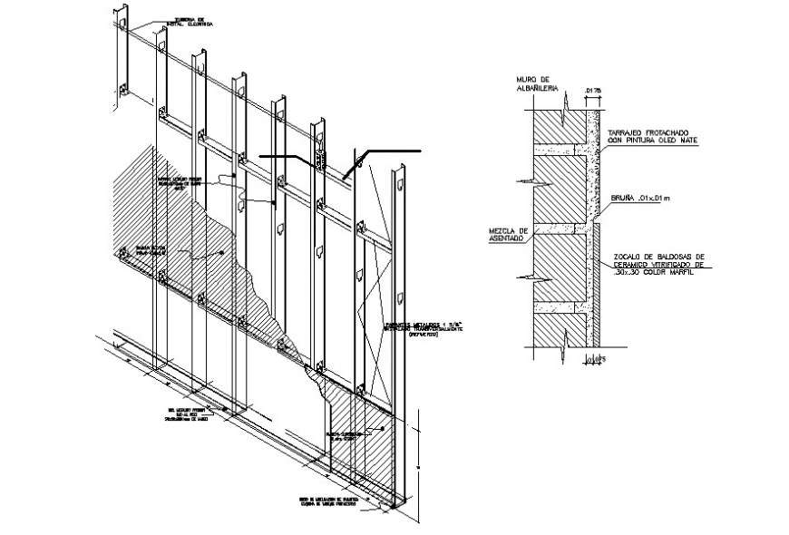 ceiling heat insulation drawing