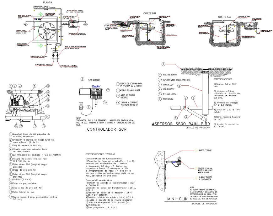 Centrifugal plan and section layout file