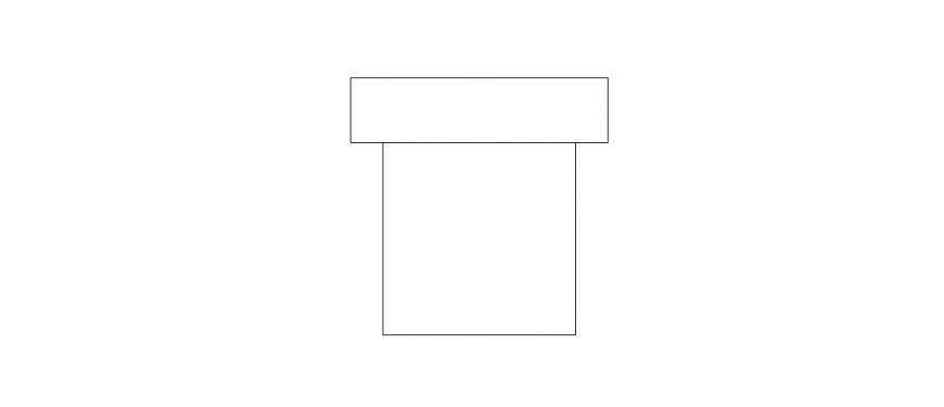 Chair simple elevation block cad drawing details dwg file