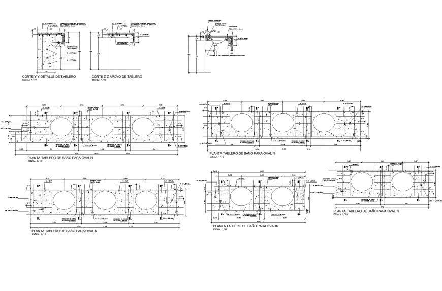 Chamber plan and elevation layout file