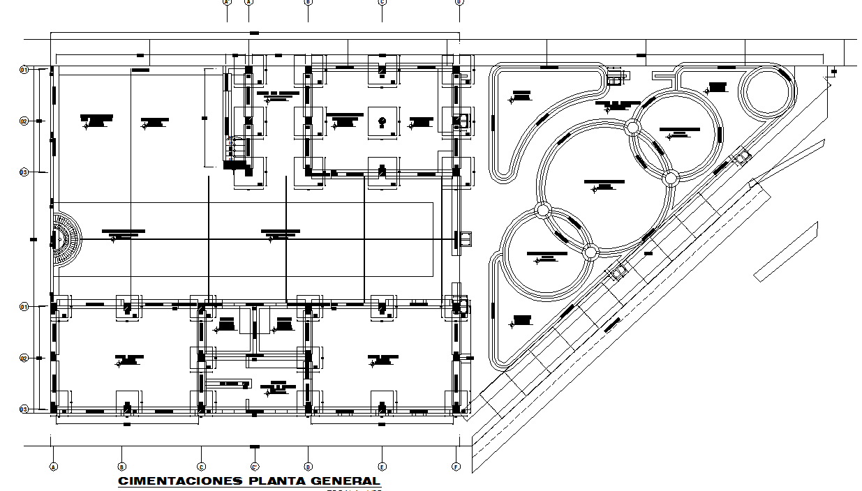 child day care elevation dwg file