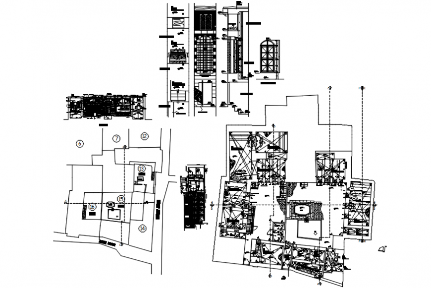 Church design cad file