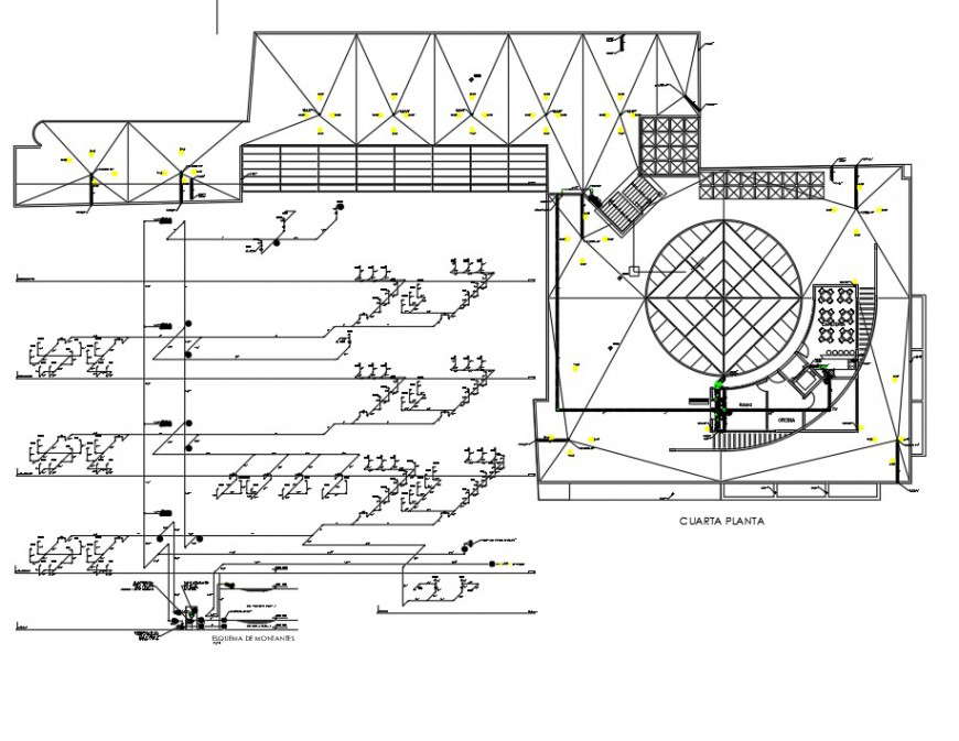 Circuit electrical plan dwg file