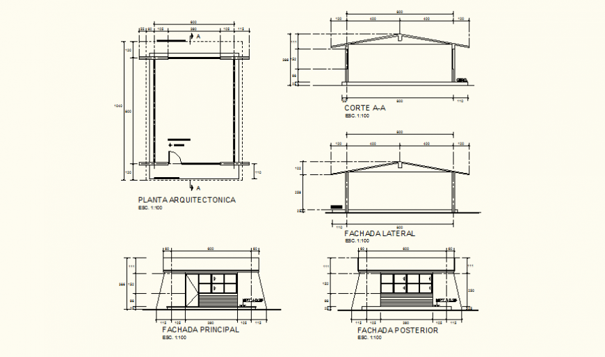 Class room detail elevation and plan layout file