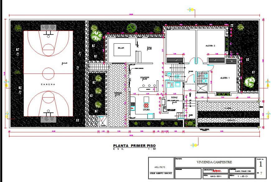 Club housing block detail 2d view layout file in autocad format