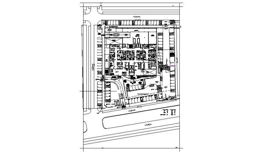 Co-operative 2d view plan autocad software file