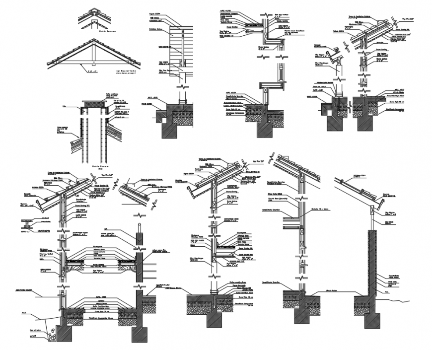 Column Detail dwg file