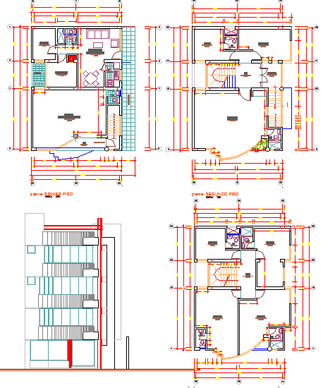 Detailed Commercial Office Design Layout Plan in DWG Drawing File