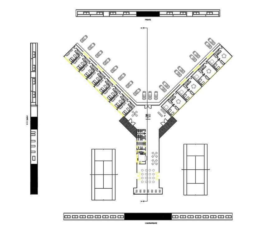 Commercial building plan