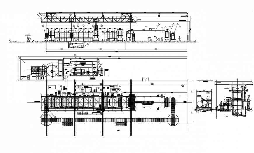 Commercial center shopping center design dwg file