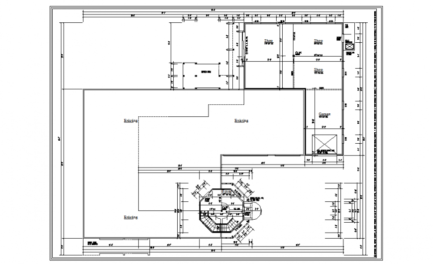 Commercial Complex Lay-out Detail Download file
