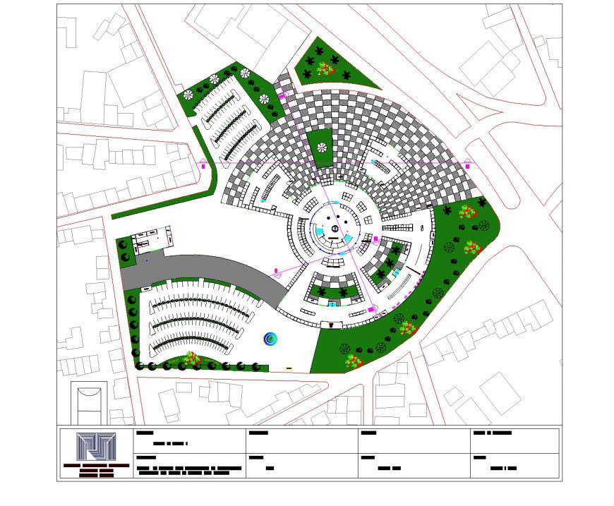 Communal market layout file
