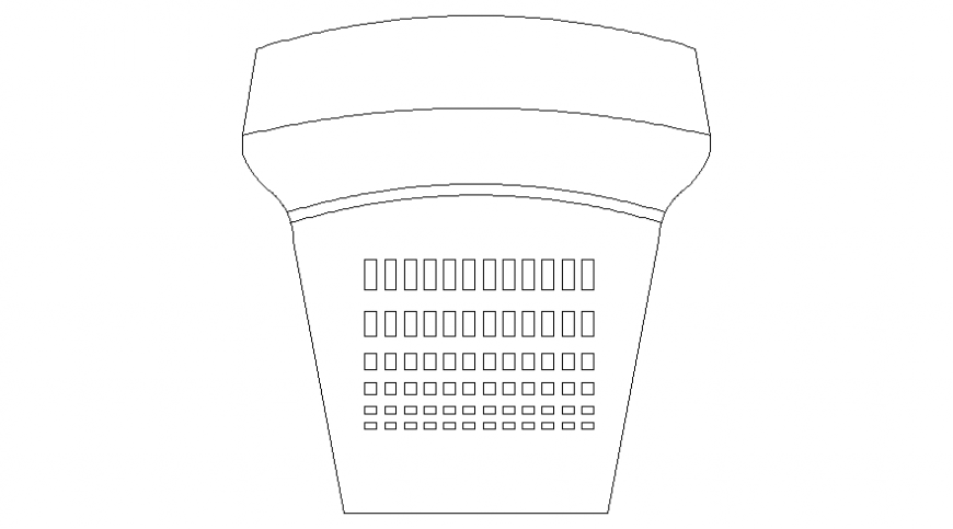 Computer monitor of electrical units autocad software file