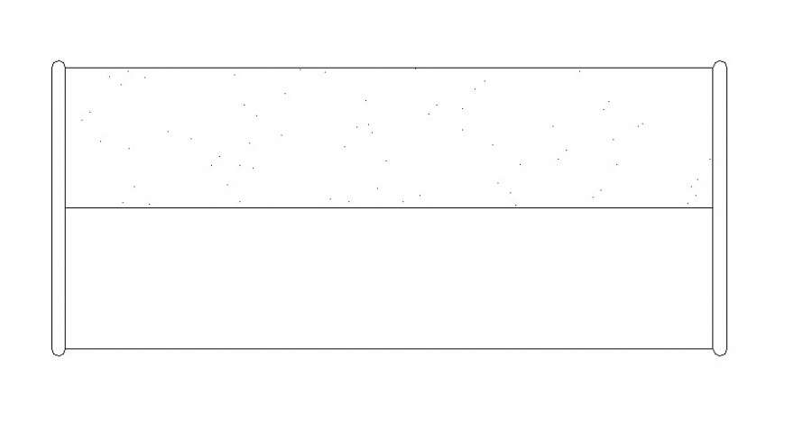 Concrete block elevation in AutoCAD file