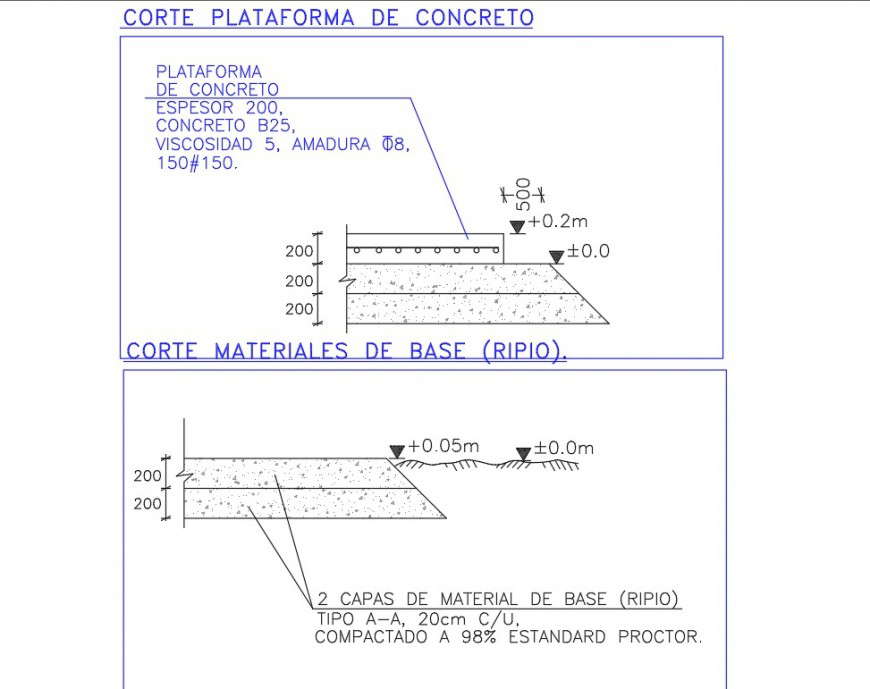 Connecting lots of an irrigation network plan dwg file