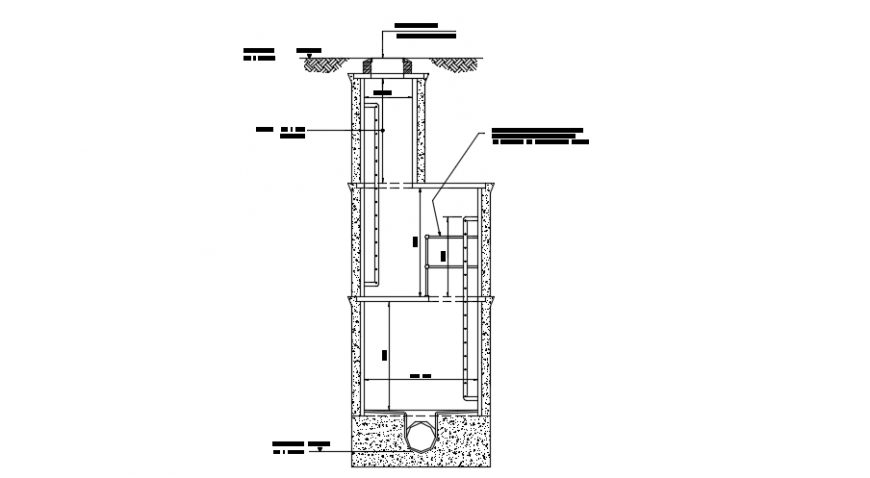 Construction  project sectional detailing dwg file