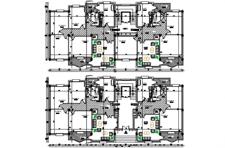 Construction detail of a apartment site file