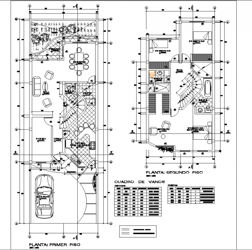 Construction joinery detail of door and window in dwg file