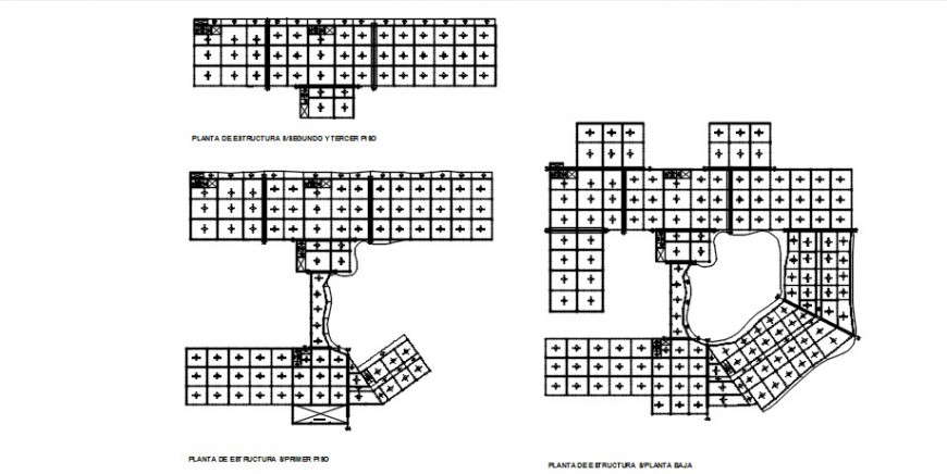 Construction layout of hospital